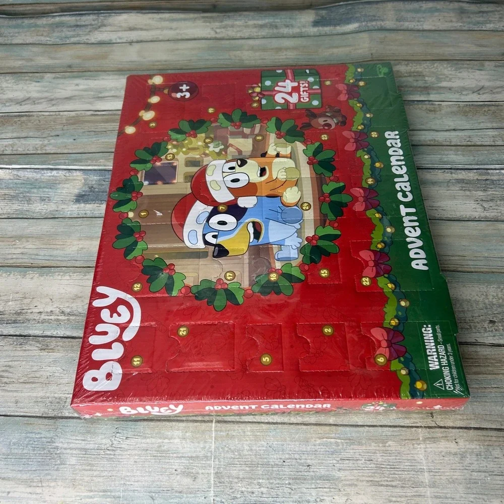 Bluey Advent Calendar 2025 Christmas Toy Figures